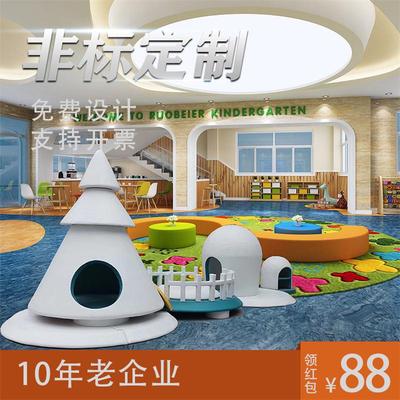 热销淘气堡儿童乐园球游乐场幼儿园室内大小型池非标设备滑梯软包