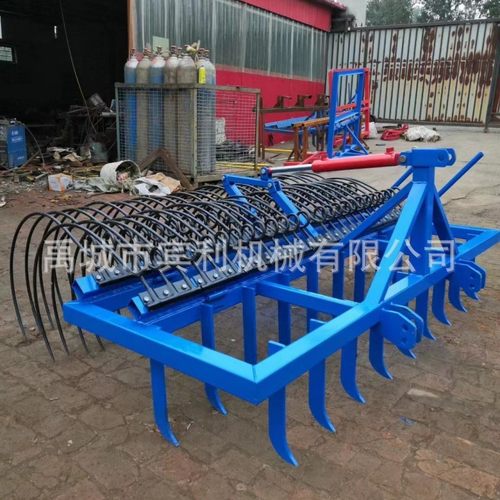 热销拖拉机膜废旧地膜薄膜搂拾机悬挂式液压残悬挂捡拾机