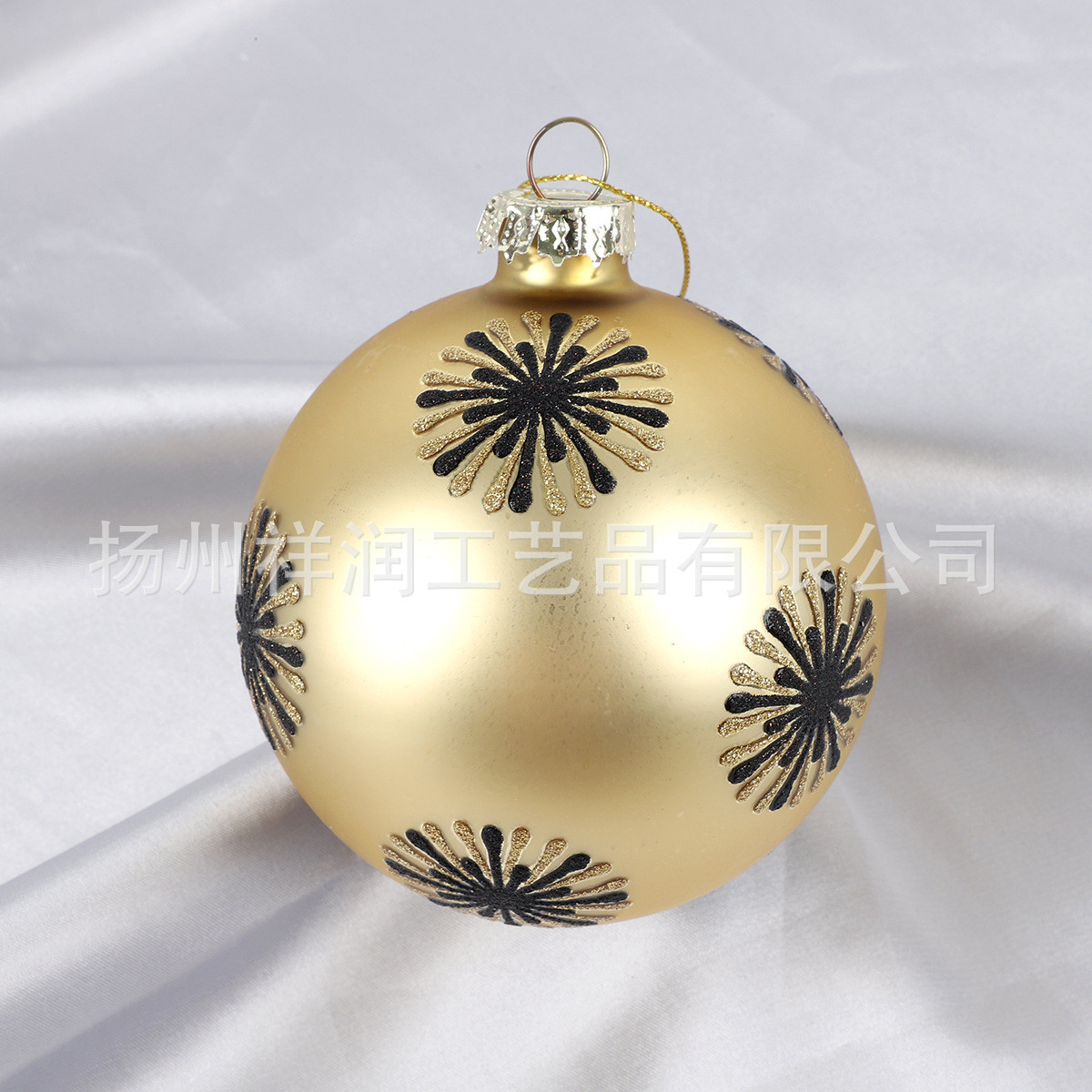 热销别墅花园室外装饰玻璃球球装饰圣诞彩绘玻璃球个性创意装饰球