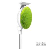 擦玻璃擦窗户擦拖地机器天花板人家用电动伸缩杆擦刮一体清洁机器