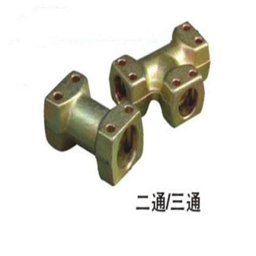 热销三通接头煤矿液压管路配件kj2-51 矿用管件耐高压快速接头两