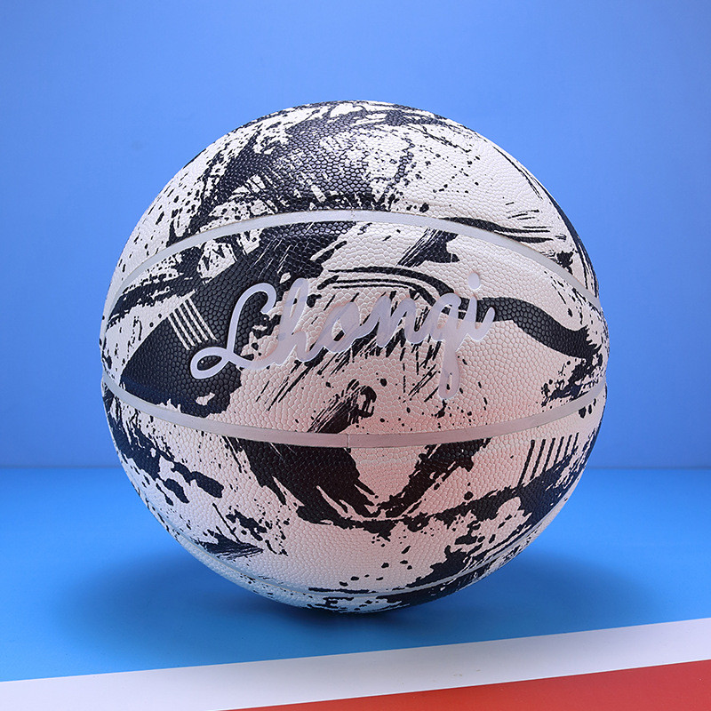 7号篮球男子篮球批发6号女子篮球室内外防滑耐磨吸湿pu厂家可定制