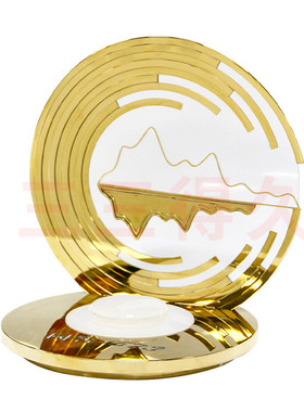 国窖1573高端酒座摆台品鉴会白酒展示架不锈钢轻奢led发光白酒座