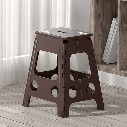 批发沁康加厚坐椅折叠凳子便携式户外高凳家用创意塑料手提式大号