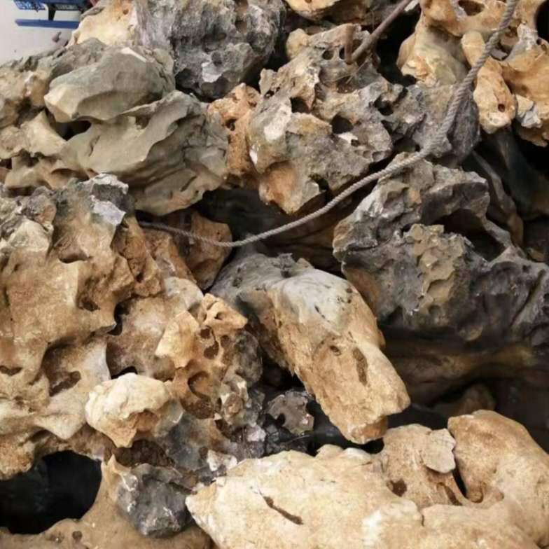 太湖石产地批发园林广德石驳岸景观石庭院别墅观赏石假山定制