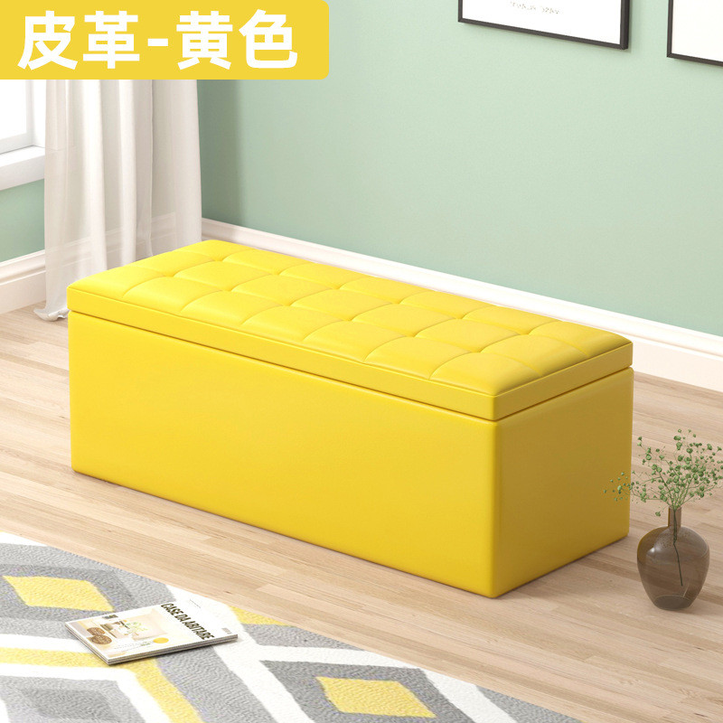 服装店沙发收纳凳换鞋凳储物凳子长方形试衣间家用门口可坐长条凳