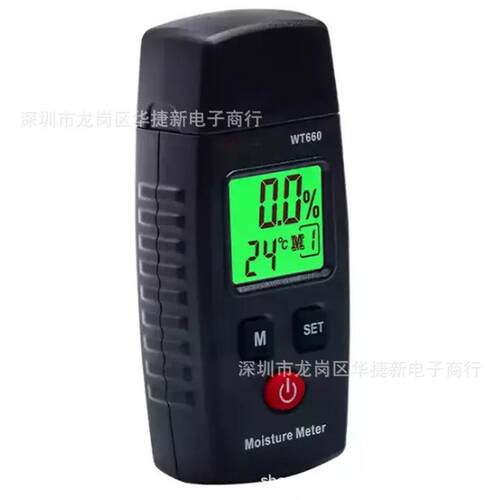 新品三合一新款纸板混合泥土湿度计木材水分仪木材迷你木材水分仪