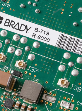 热销r6200-brady贝耐磨损-i7100打印机碳带-黑色迪，耐化学