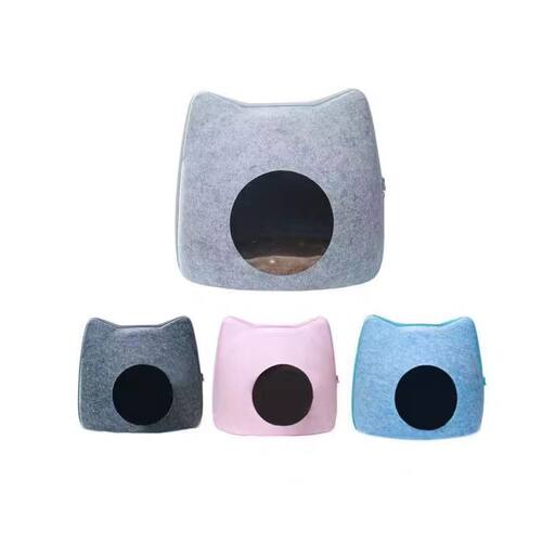 四季通用封闭式猫窝猫床深度睡眠网红猫用品宠物猫咪窝夏季