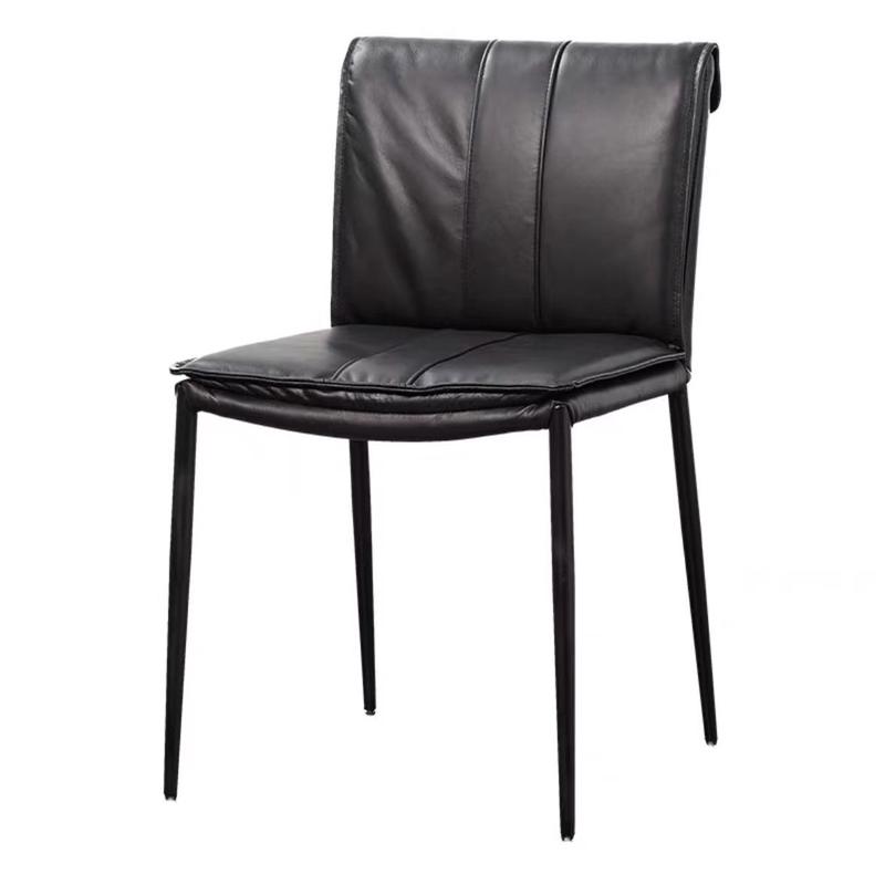 意休闲餐椅家用餐桌靠背椅高级感椅子现代式软包凳子轻奢化新款