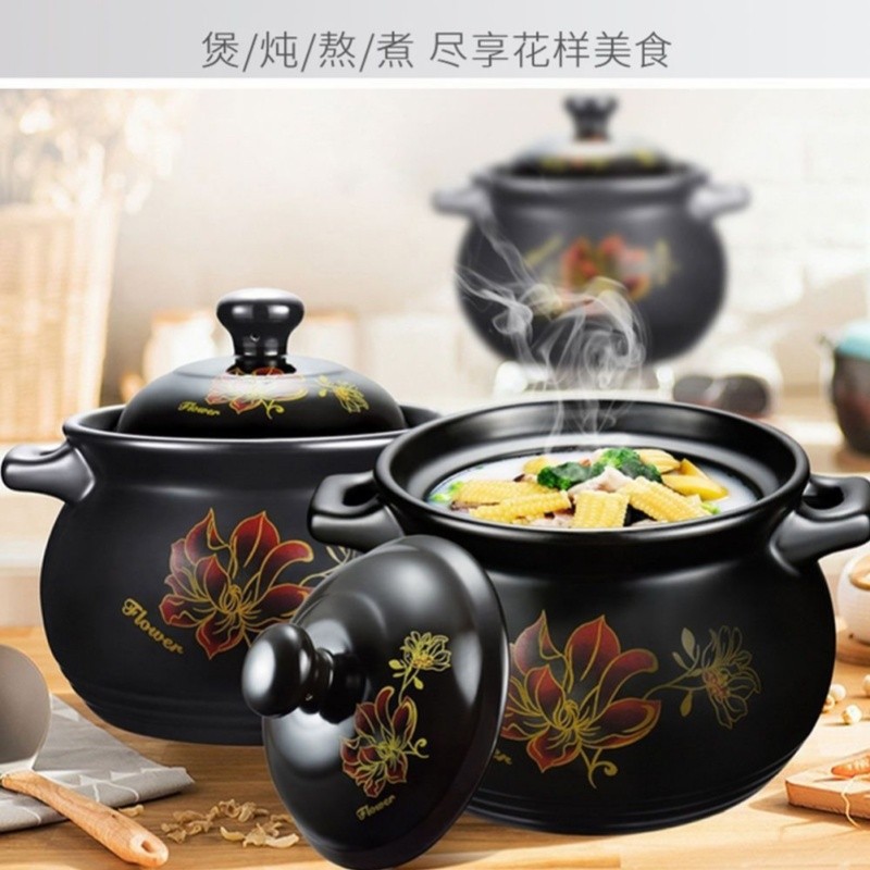 超大15升砂锅炖锅炉明火两用耐高温特大号煲汤商用中式熬中药
