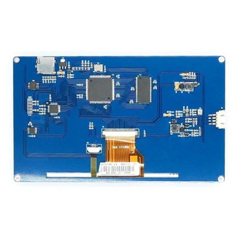 热销nextionnx8048t0707英文版人机交互界面hmi寸内核