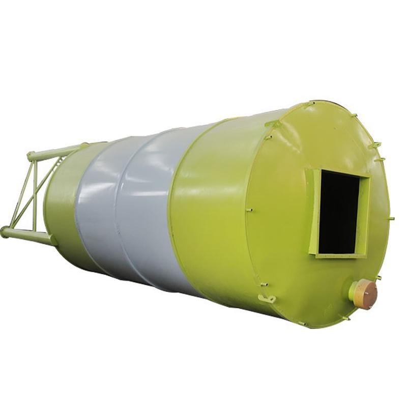 水泥罐50吨60吨立式水泥仓搅拌站料仓储存罐石灰粉煤灰片状储料罐