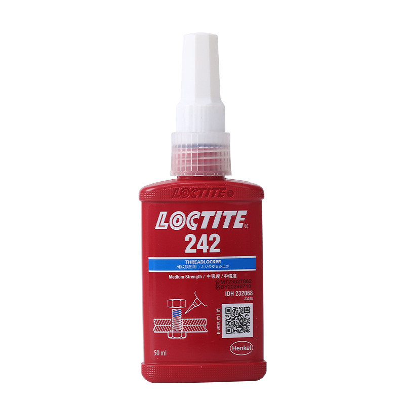 东莞厂家242耐高低温螺钉螺母金属中强度厌氧胶型螺纹琐固剂批发