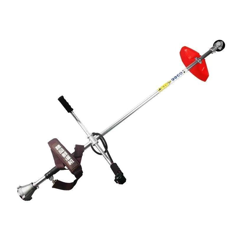 割草机配件工作杆侧背负除草机挂杆子总成铝管传动轴割灌机操作杆