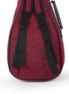 热销棉麻红色尤克里里琴包10mm珍珠棉乌克丽丽袋琴ukulele小吉他