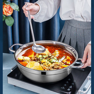 热销味诺顿福森家norton多用火锅奥氏体不锈钢直身火锅汤锅多用锅