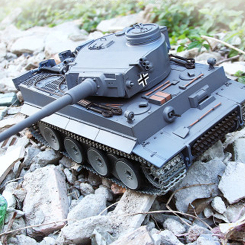 热销恒龙3818德国虎式i射遥控坦克模型可发重型对战7.0新版