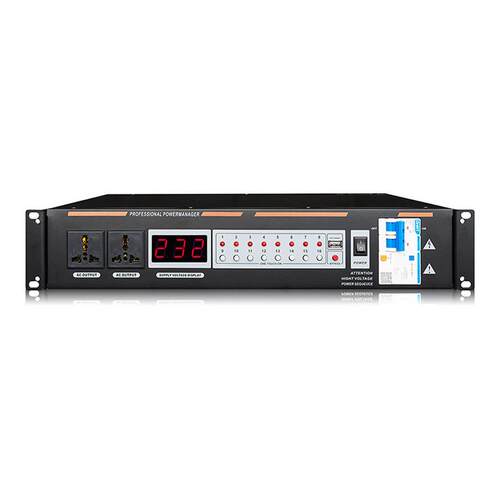 滤波16+2路电源时序器 18路带专业功放控制管理器db-1602时序器