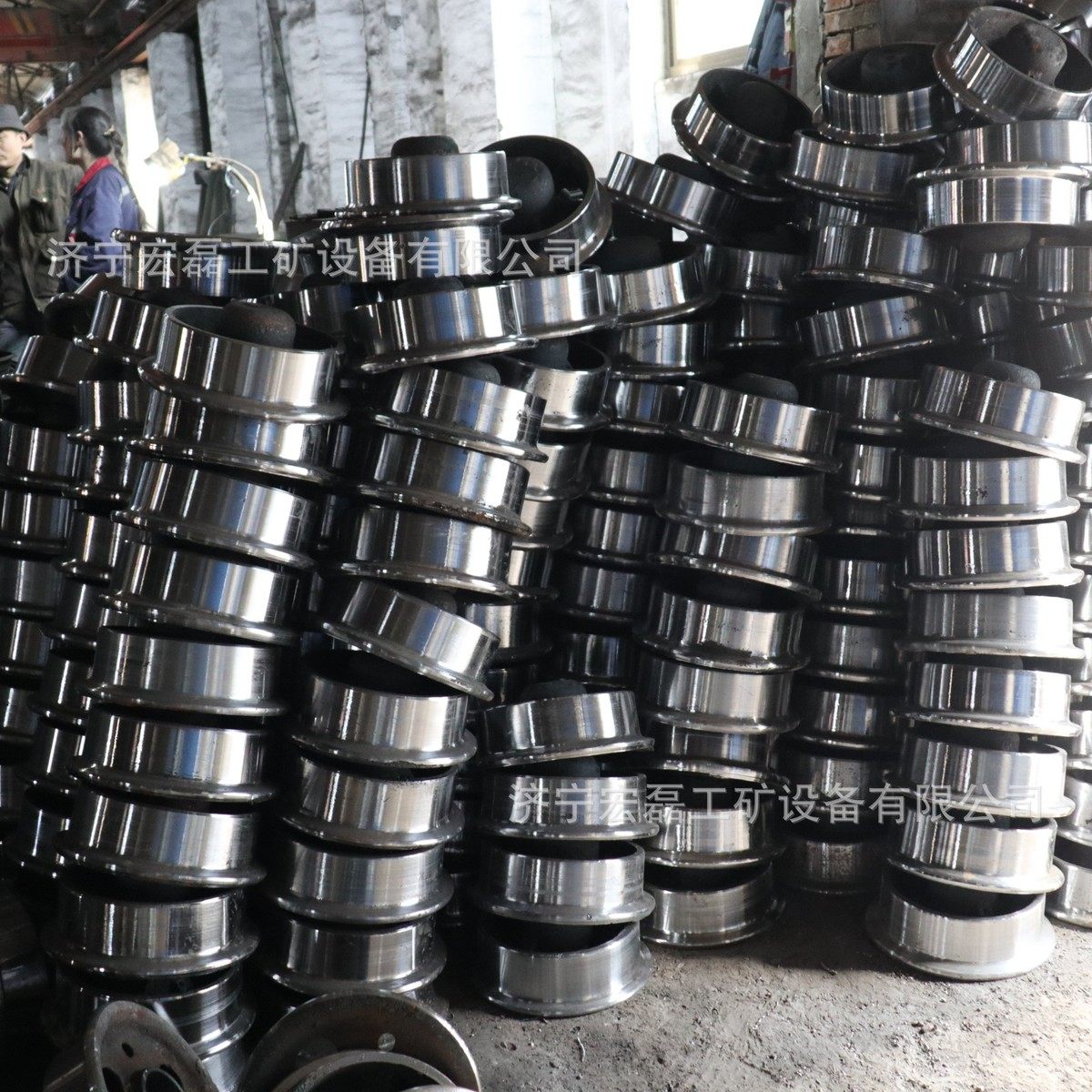 单边轨道轮铸钢加厚实心耐磨矿车轮对600轨距1吨翻斗式平板车轮,农用物资,授粉蜂,淘宝优惠券,粉丝福利购,淘宝优惠卷