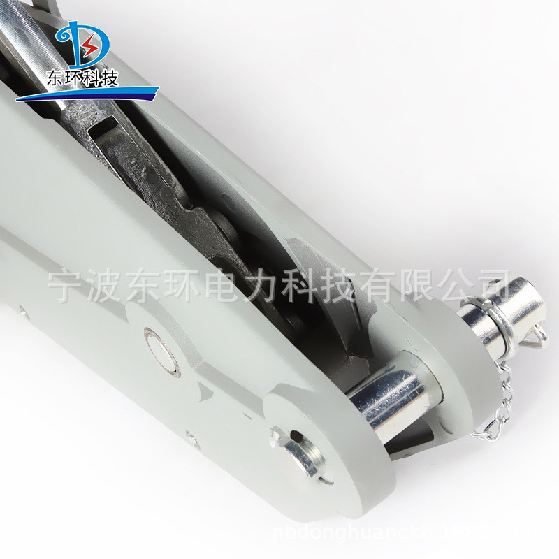 热销铝合金壳牵引器起重起吊机自锁0.8T1.6T3.2T5.4吨钢丝绳手扳