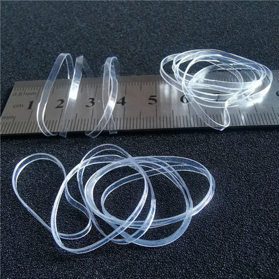 厂家皮圈橡皮筋透明皮筋耐温橡皮圈环tpu橡皮筋现货橡筋