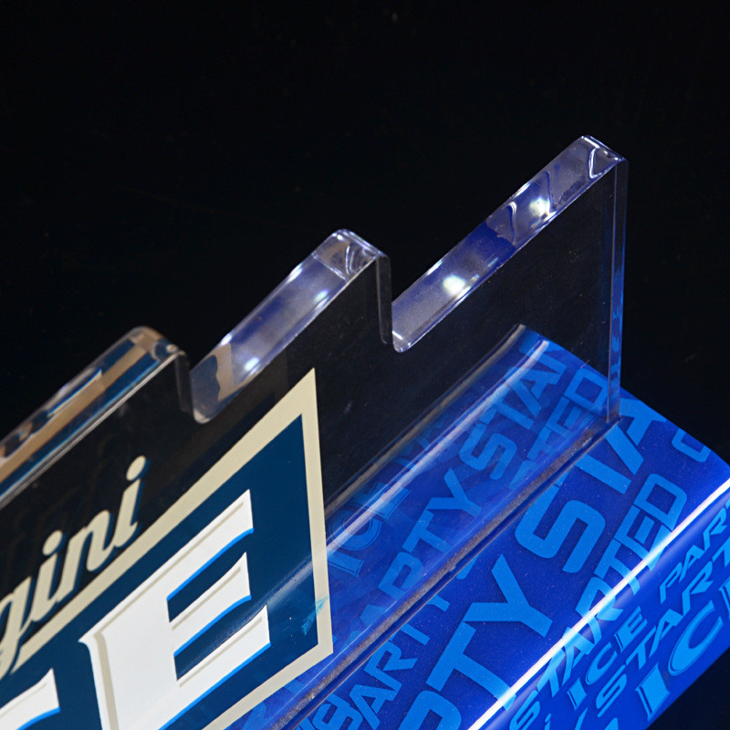 亚克力台卡发光标牌桌面广告立牌台签立式充电有机玻璃台牌定制