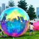 充气镜面球气模发光pvc气模幻彩球悬挂商场球装 饰球模型