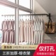 26x8收缩晾衣架折叠阳台免打孔室内无隐藏凉衣架壁挂式 晾衣杆1111