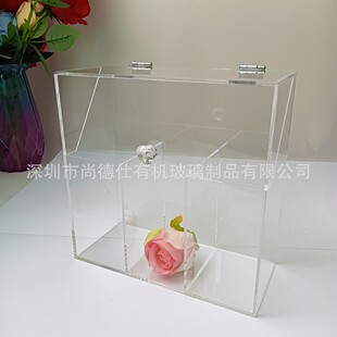 化妆刷组织者防尘盖大容量亚克力透明展示架整理收纳盒桶适用梳妆