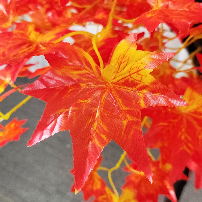 假树红枫树仿真造型酒店商场景观枫叶树装饰大型婚庆拍摄道具枫树