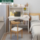 书桌书架一体桌椅套装 家用卧室写字学习学生小桌子 简约电脑桌台式
