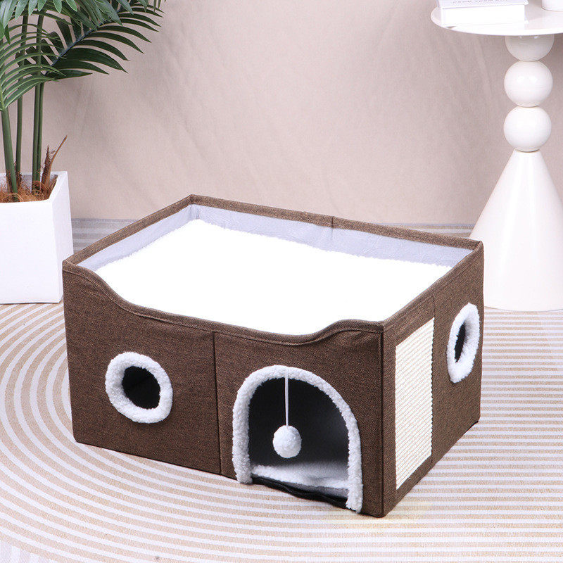 热销保暖款猫屋别墅宠物收纳窝双层猫咪床睡觉封闭式冬季猫房宠物,宠物/宠物食品及用品,猫笼子/猫别墅,淘宝优惠券,粉丝福利购,淘宝优惠卷