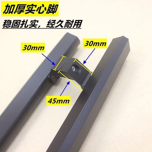 加厚铝合金拉手玻璃门对装拉手有框门把手木门推拉门商铺门扶手