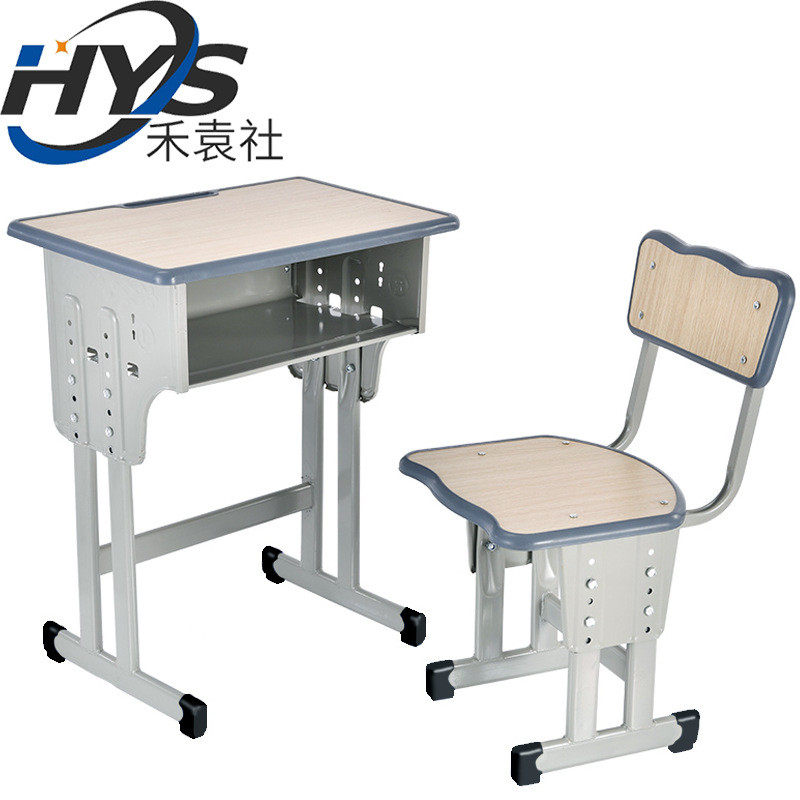 学校课桌椅实木课桌凳中小学生家用培训班辅导班升降学习桌椅批发