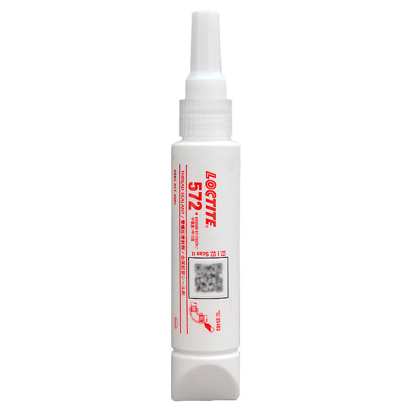乐泰/loctite 572管螺纹密封胶胶强度耐腐蚀触变性缓慢固化膏状中
