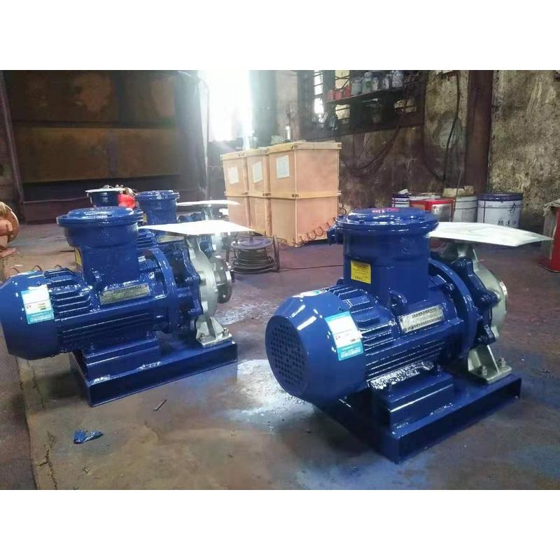 热销a沂洺isw100-250ib立式管道泵离心泵卧式管道离心泵化工泵