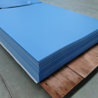 现货2.5倍5mm厚pp发泡板天蓝色低密度光学玻璃手机玻璃运输垫板