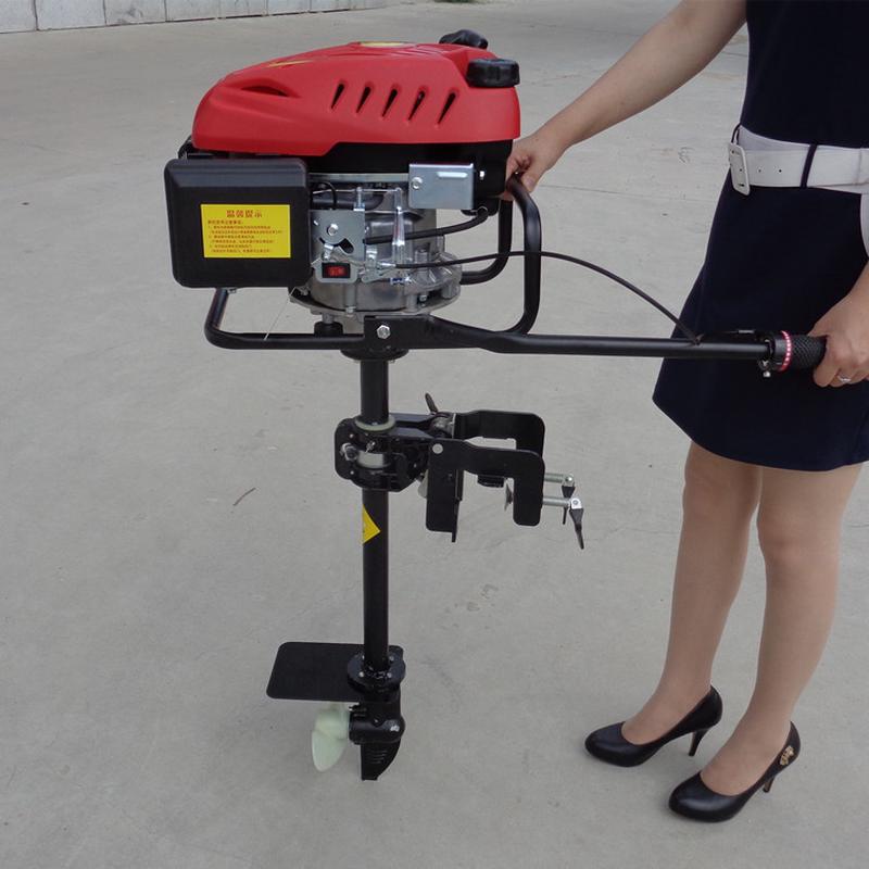 热销渔船的是两冲程挂机好还是四冲程的好挂桨机船尾机价格