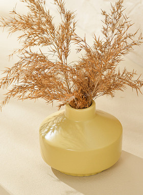 北欧ins陶瓷花瓶摆件创意家居客厅简约小口径插花花瓶文艺小清新