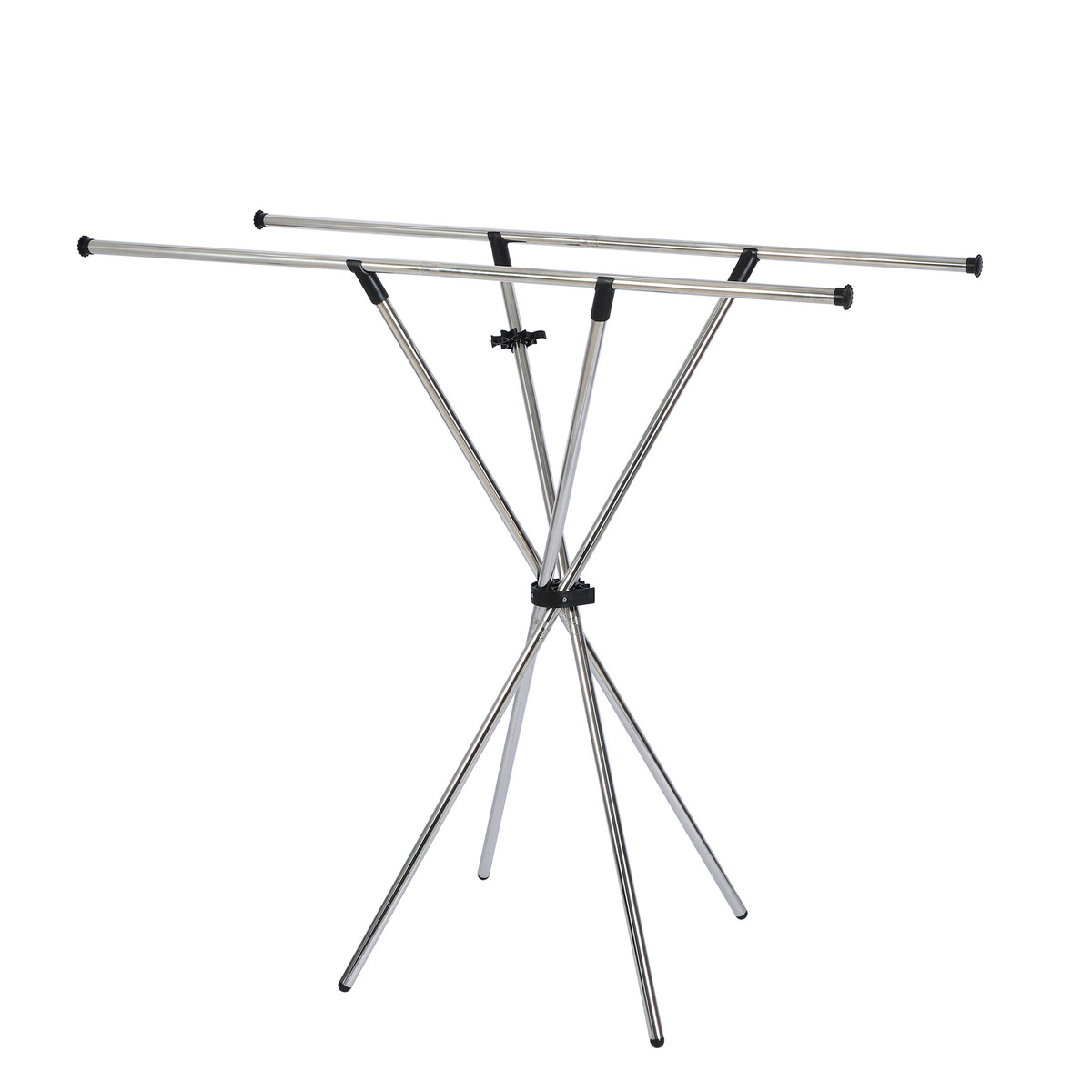 晒衣服晾衣架宿舍阳台晾晒架室内落地衣架家用免安装可折叠架子