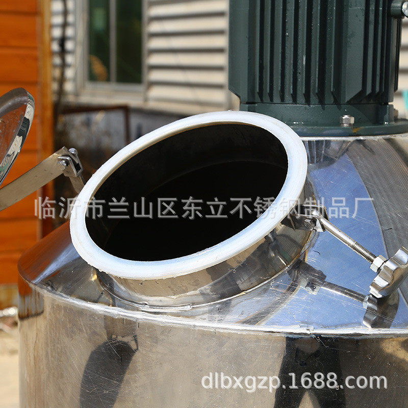 工厂供应不锈钢搅拌罐100l到100吨立式制作电动按需液体搅拌机