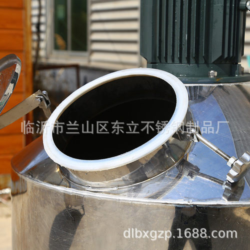 工厂供应不锈钢搅拌罐100l到100吨立式制作电动按需液体搅拌机