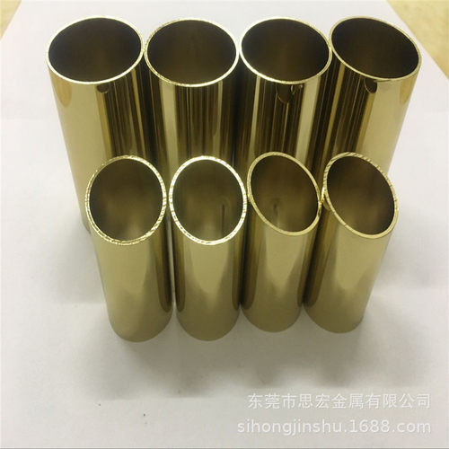 厂家现货出售h65薄壁镜面铜套管可黄铜管抛光定尺切割