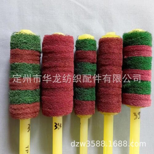 热销圈条盘清洁棒旦细清洁丝pu橡胶棒