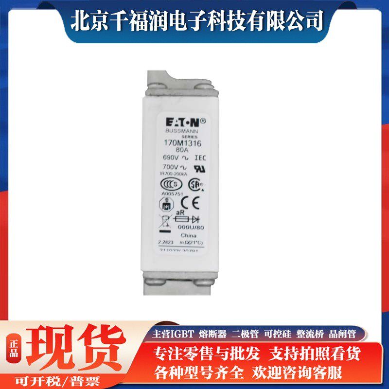 ar设备 热销170m1316170m1317170m1318快速熔断器高压熔断器熔丝千福润