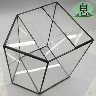 16016c包邮工厂直销几何多肉玻璃瓶花房工艺品暖房花盆微景观玻璃