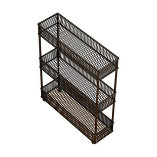 hx卫生间夹缝置物架门后缝隙收纳柜浴室极窄落地窄柜架子超薄窄缝