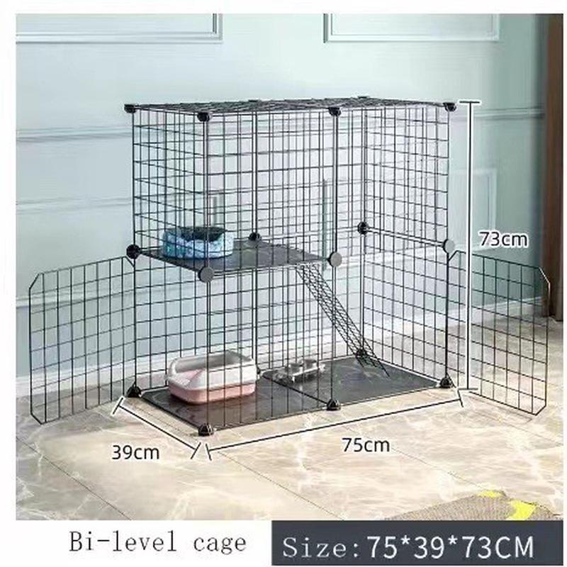 猫笼超大笼子大号家用可拼接猫爬架多层猫咪用品宠物别墅围栏