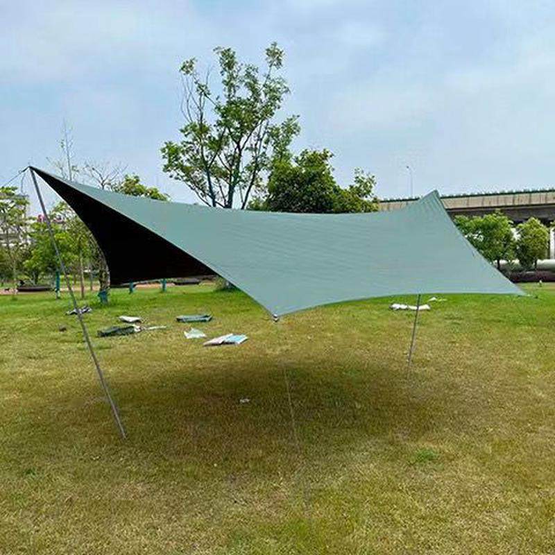 户外超大黑胶蝶形篷牛津布防雨防晒遮阳帐篷沙滩天幕,户外/登山/野营/旅行用品,天幕,淘宝优惠券,粉丝福利购,淘宝优惠卷